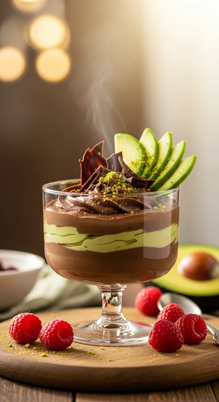 Keto Avocado Chocolate Mousse
