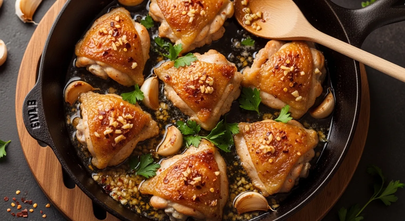 Keto Garlic Butter Chicken