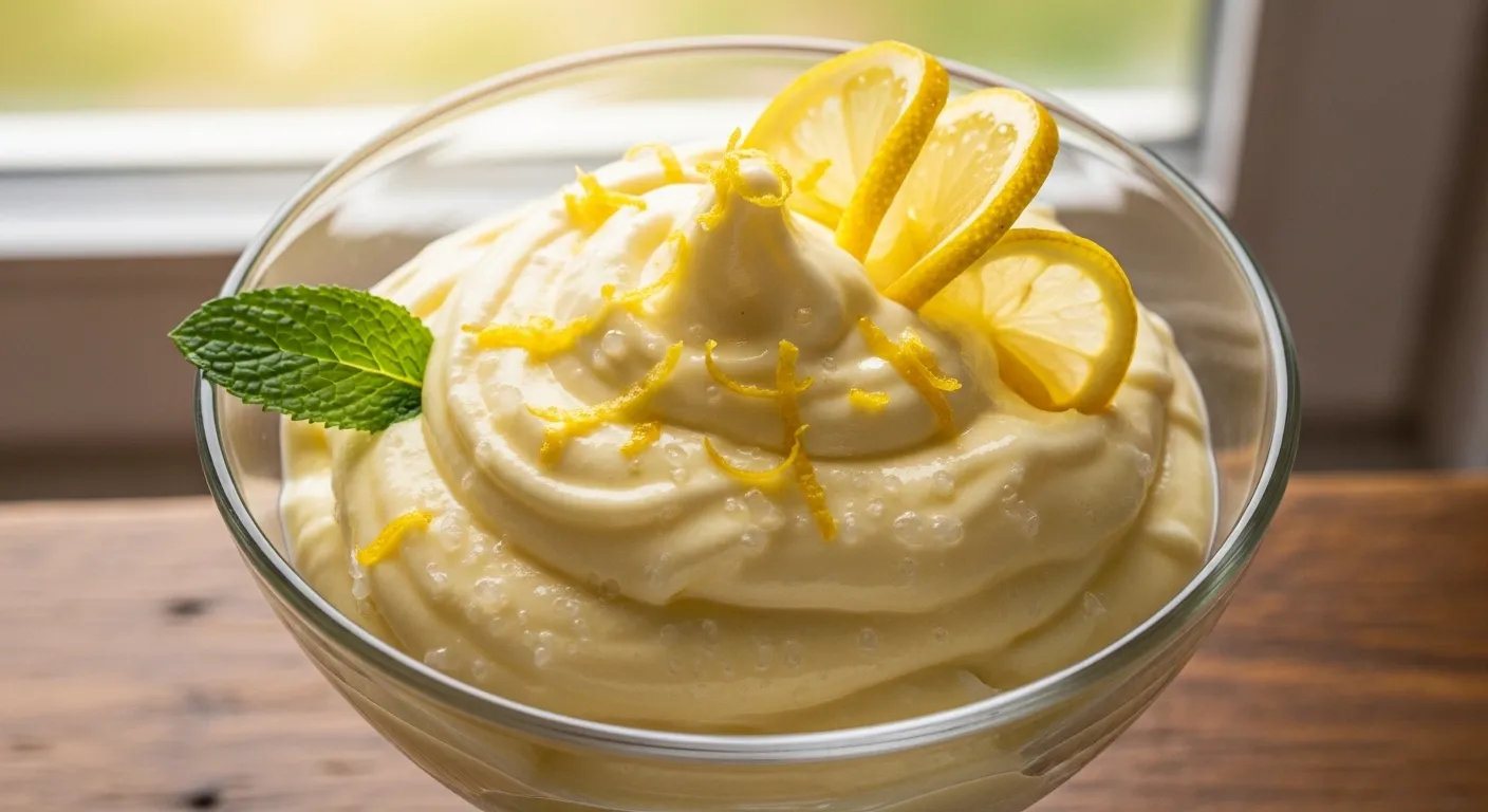 Lemon Frozen Yogurt