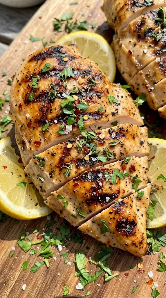 Lemon Herb Grilled Chicken Breast