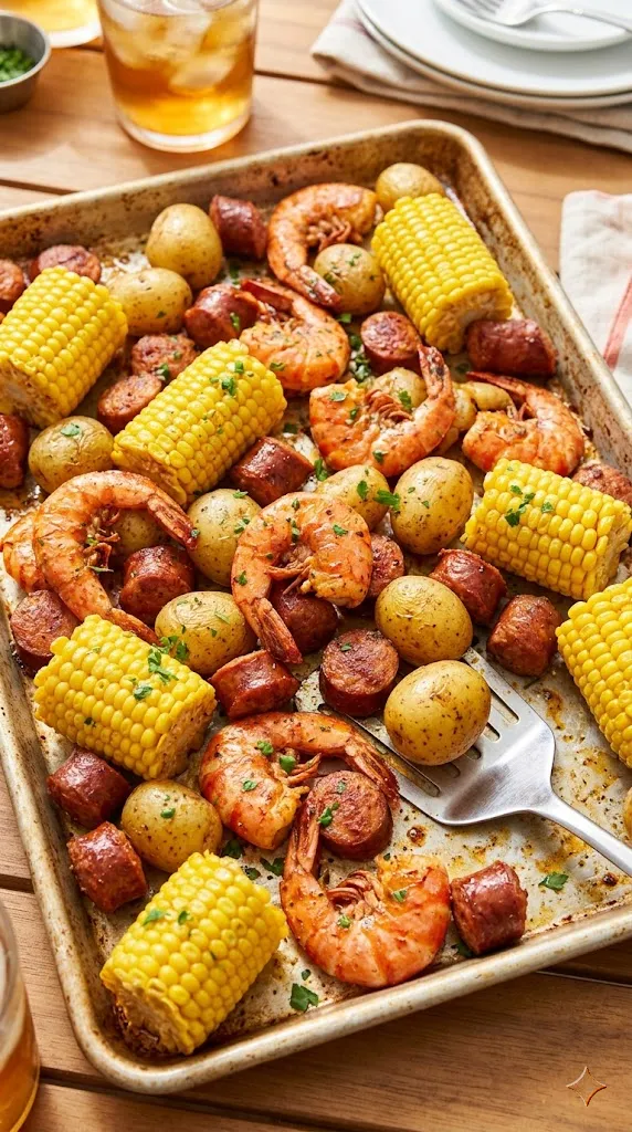 Low-Country Boil Sheet Pan Dinner