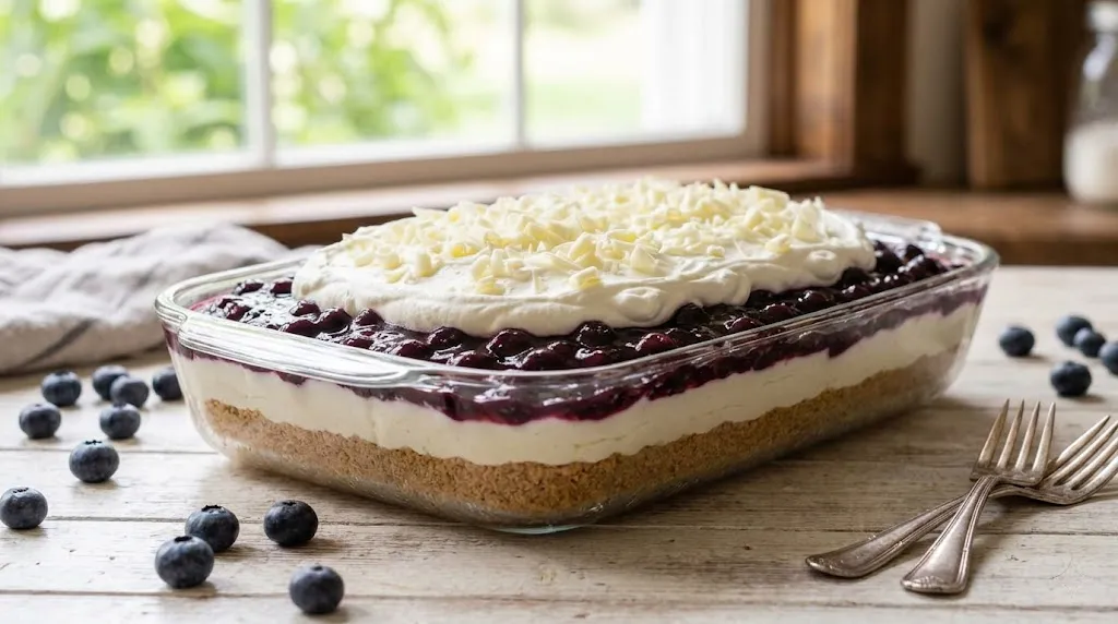 No Bake Blueberry