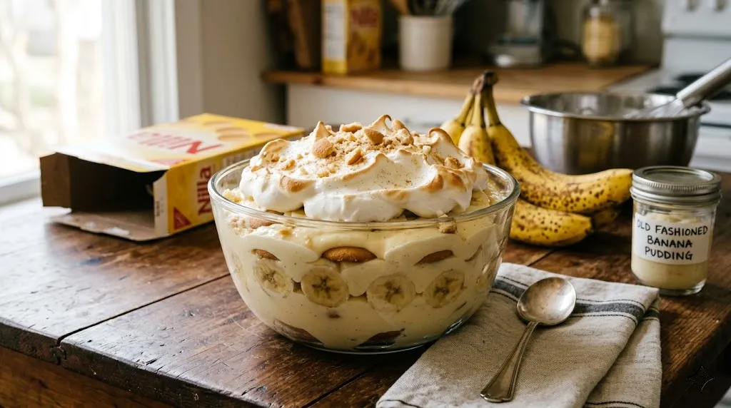 Old Fashioned Banana Pudding
