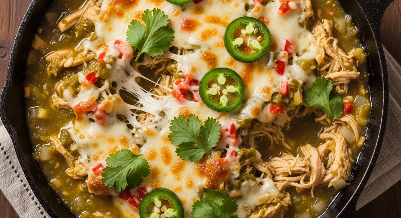 Salsa Verde Pepper Jack Chicken