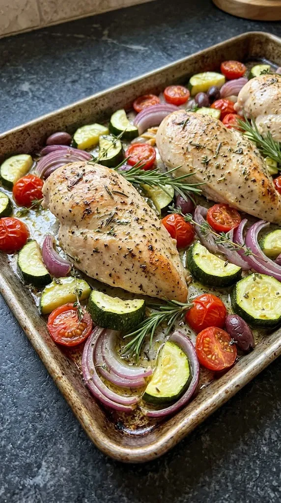 Sheet-Pan Lemon Herb Chicken