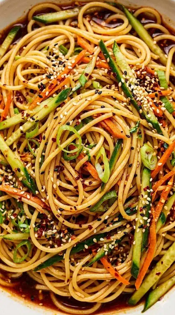 Spicy Sesame-Noodle Salad