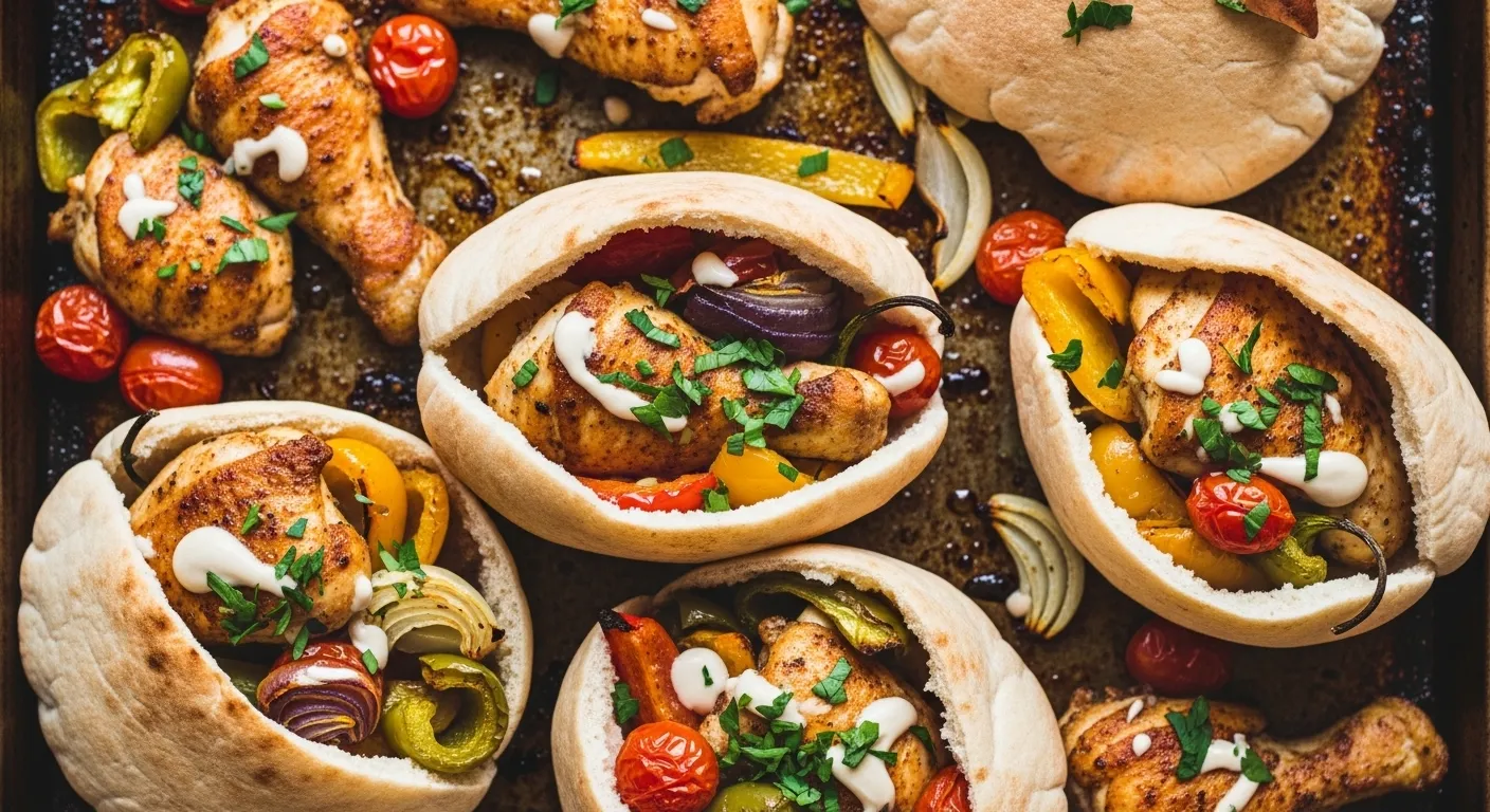 chicken pita