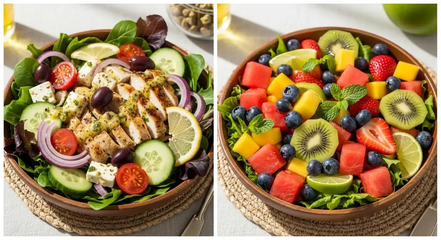 fresh summer salads