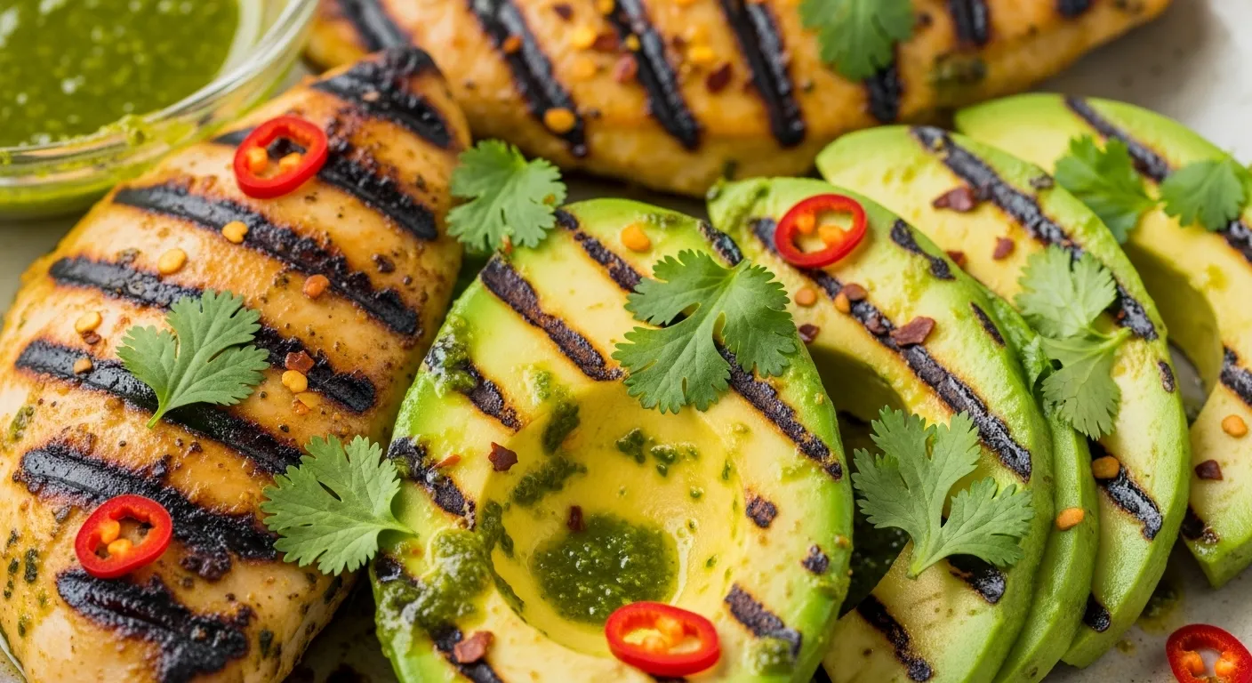 grilled avocado chicken marinade