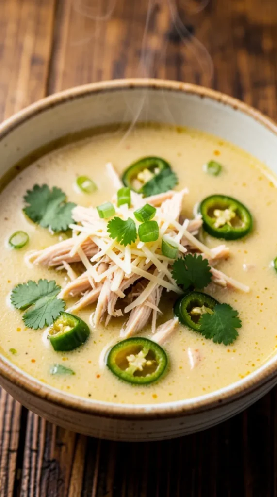 Keto Spicy Chicken Jalapeño Soup