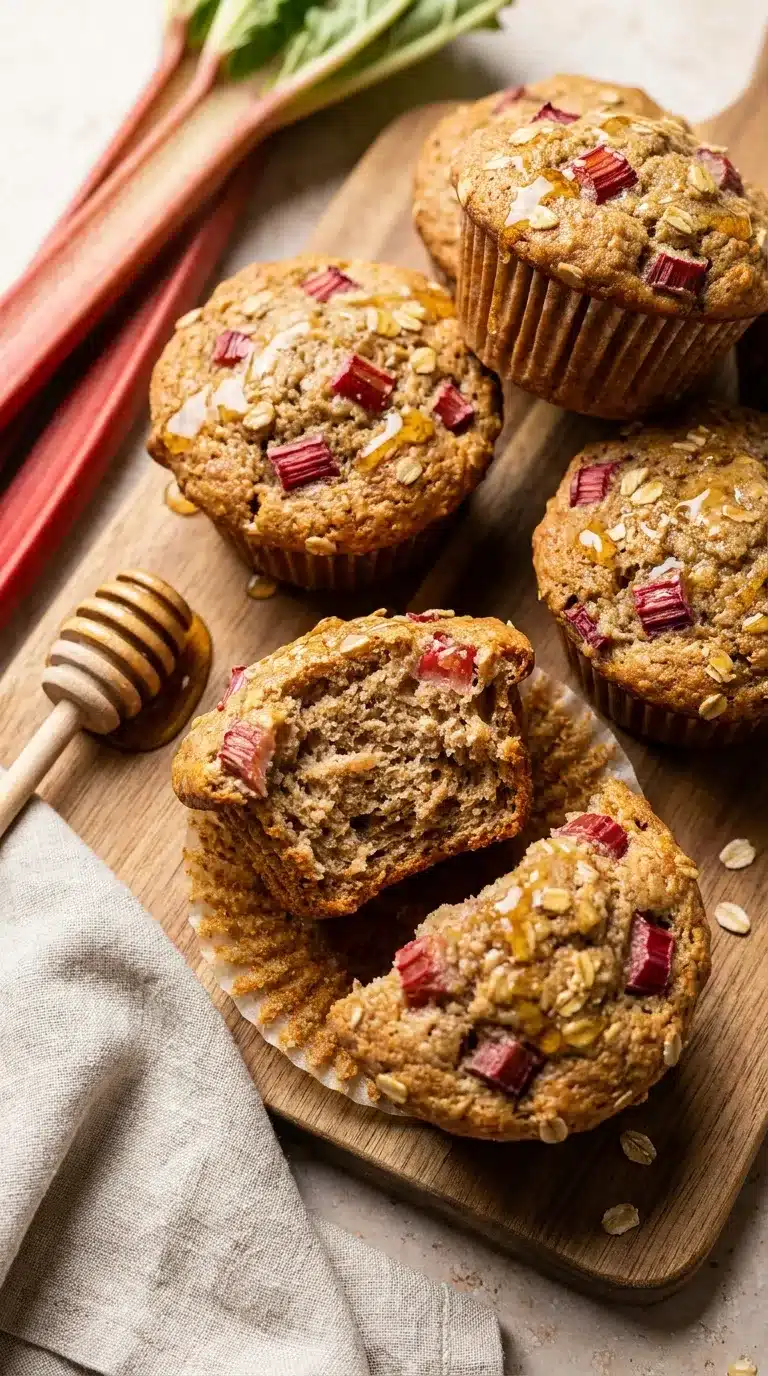 Rhubarb Muffins Recipe