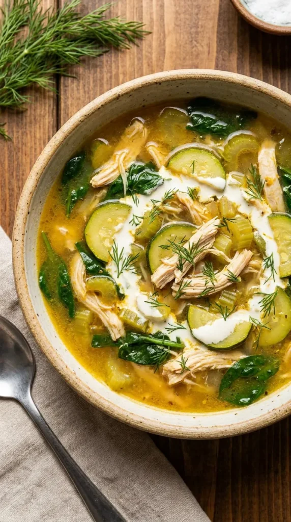 best keto chicken zucchini soup