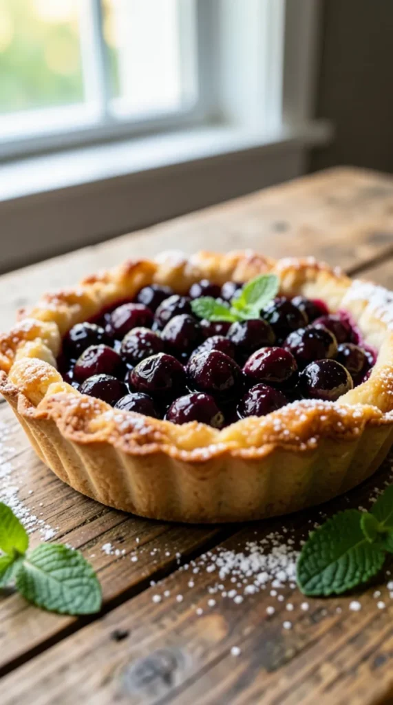 Rustic Mulberry Tart Recipe
