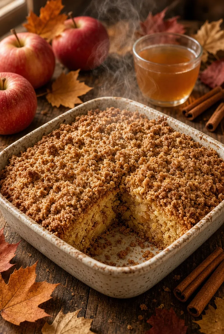 Apple Cider Crumb Cake