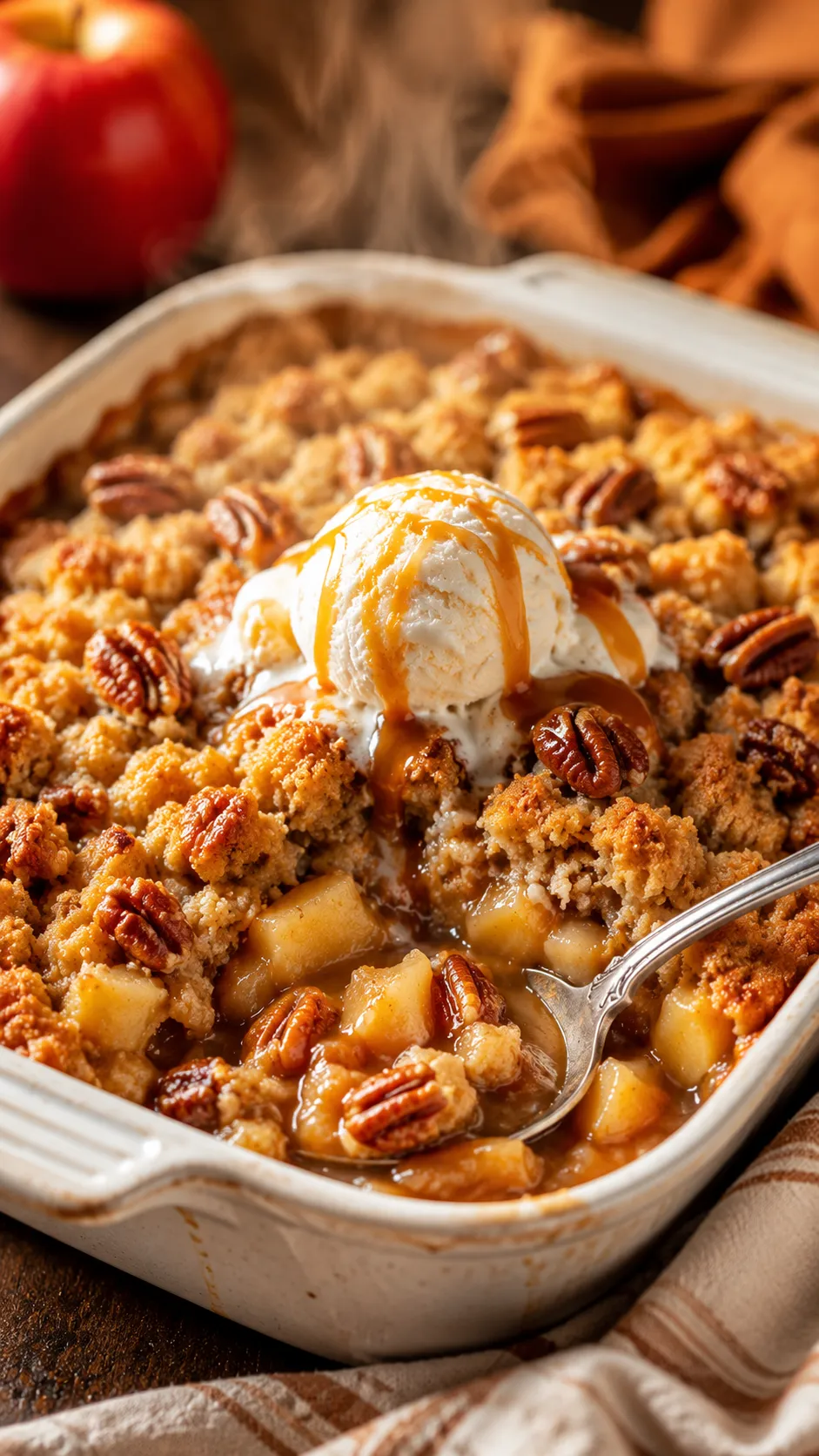 Caramel Apple Dump Cake