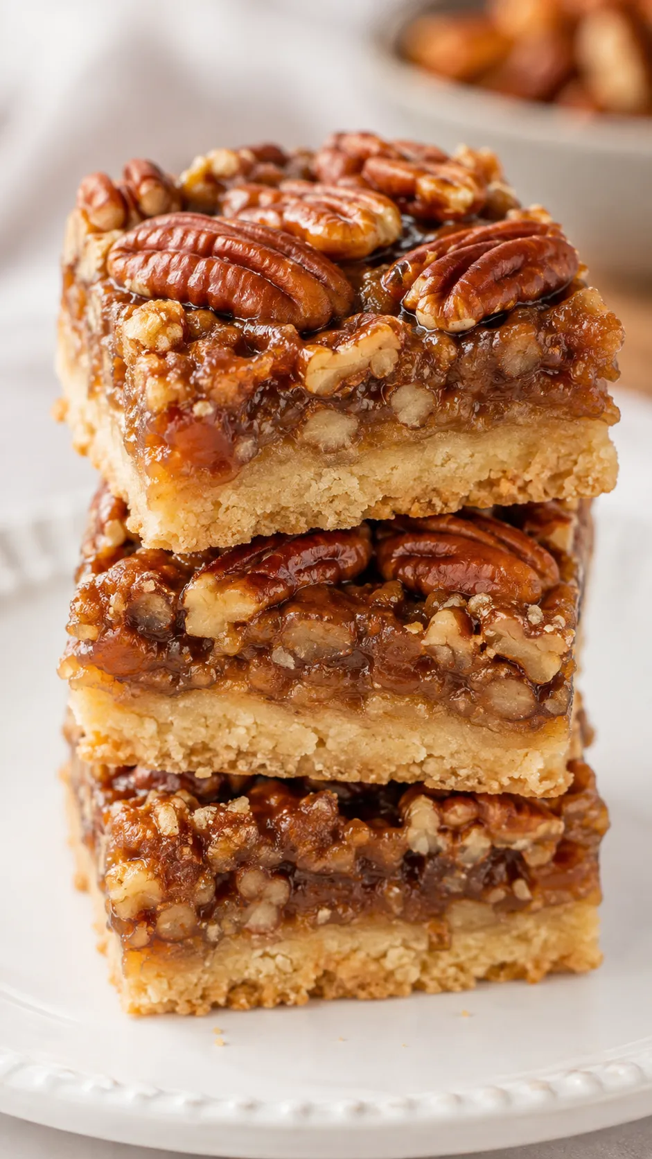 Easy Paleo Pecan Pie Bars