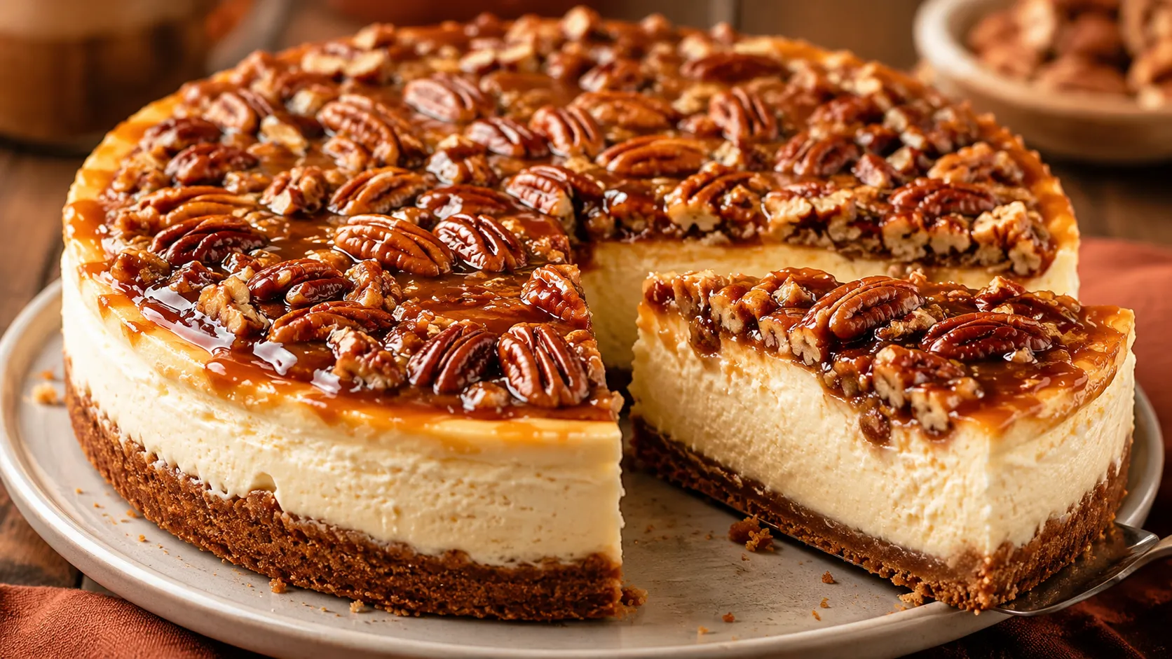 Pecan Pie Cheesecake