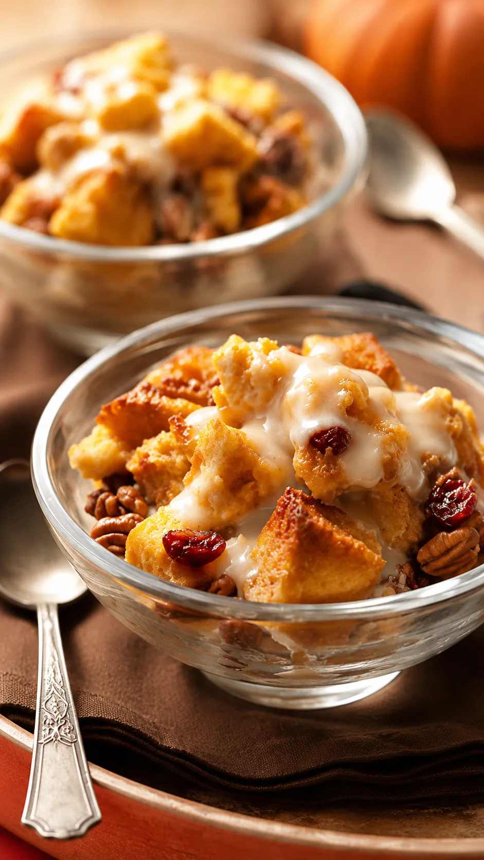 Pumpkin Bread Pudding