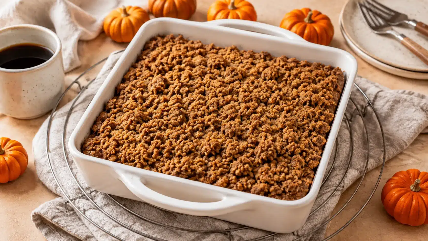 Pumpkin Snack Cake Recipe