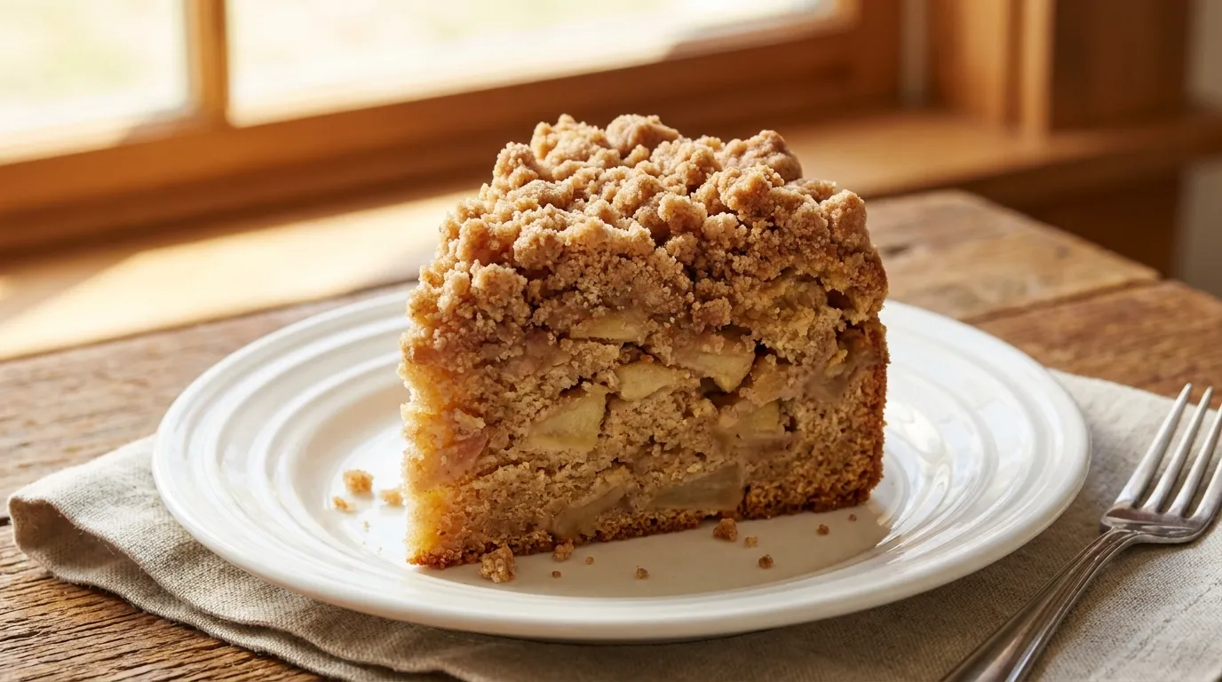 apple cider crumb cake recipe