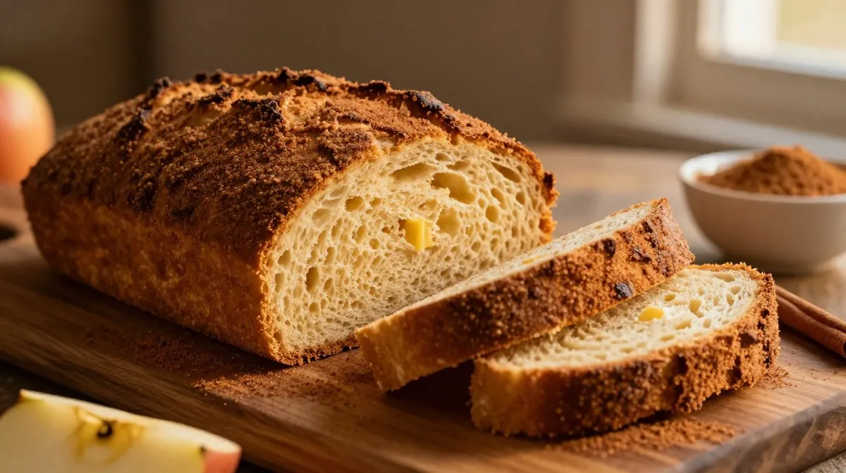 apple cider donut loaf cake