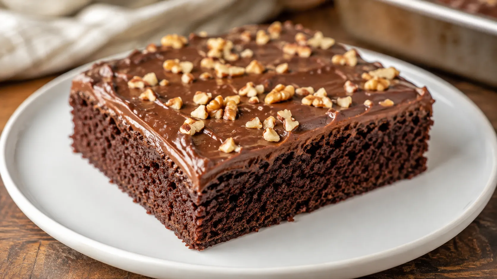 old fashioned brown butter texas sheet cake