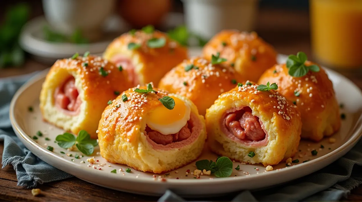 Breakfast Pigs in a Blanket