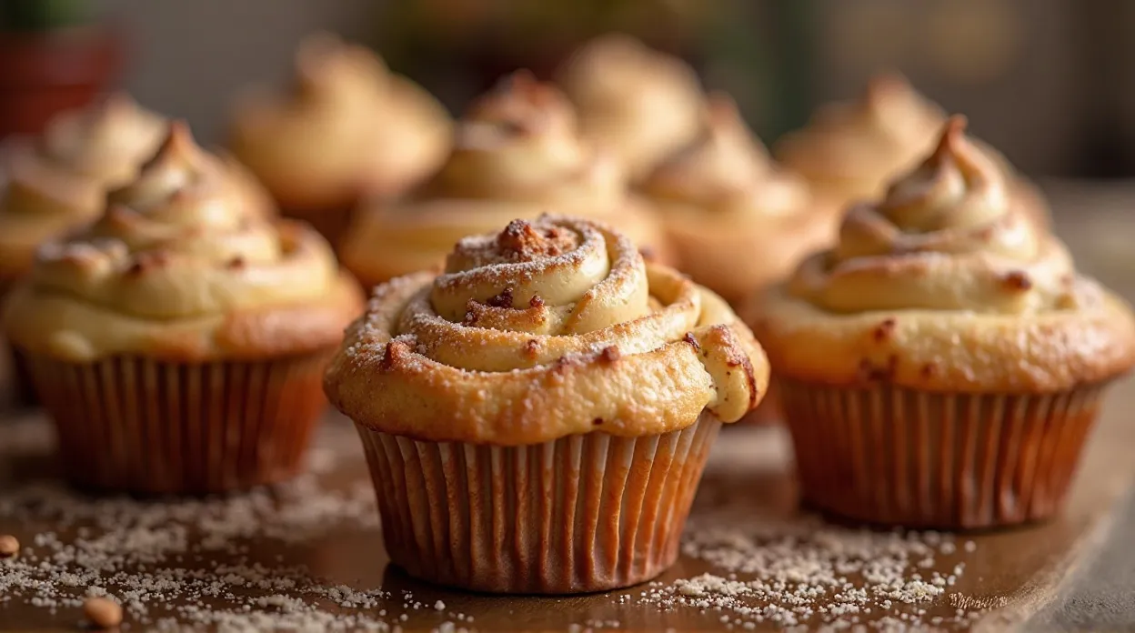 Cinnamon Roll Muffins