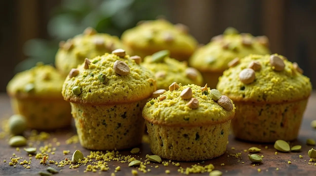 Pistachio Muffins