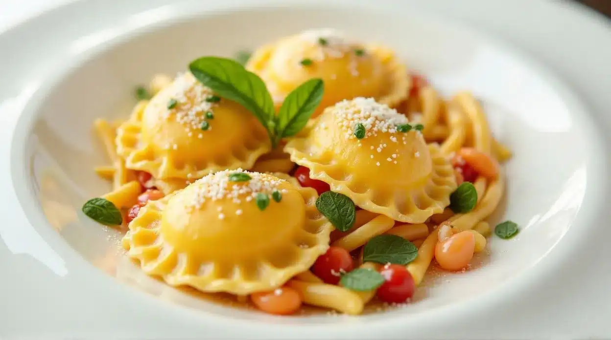 Creamy Tuscan Ravioli