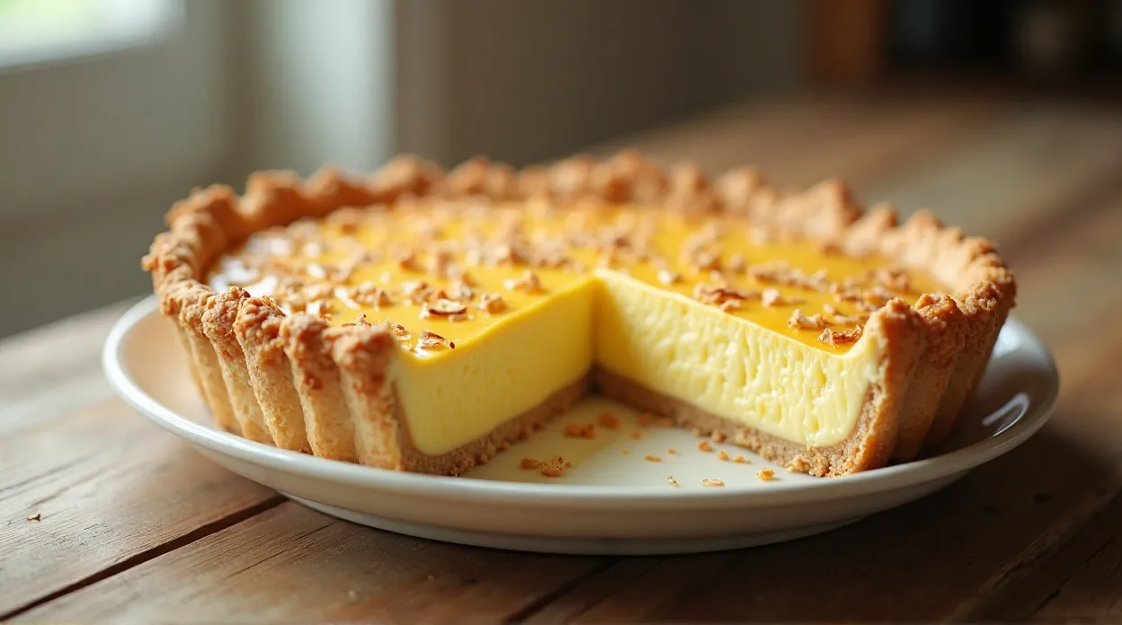 coconut custard pie