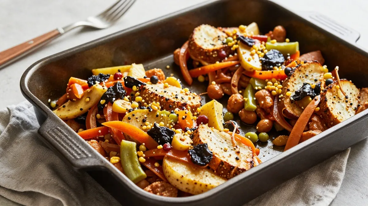 Fall Harvest Sheet-Pan Dinner Recipe